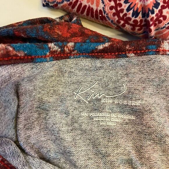 6 Kim Rogers Ls sleeves size large lot - Picture 10 of 11